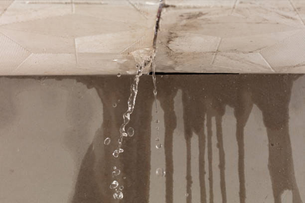 Professional Water Extraction technician working in Krum, TX